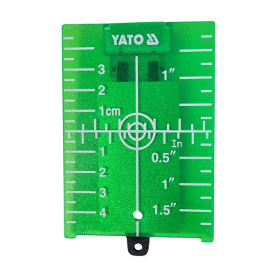 Мішень для лазерних рівнів Yato YT-30465